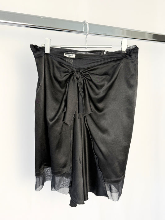philosophy di alberta ferretti silk skirt