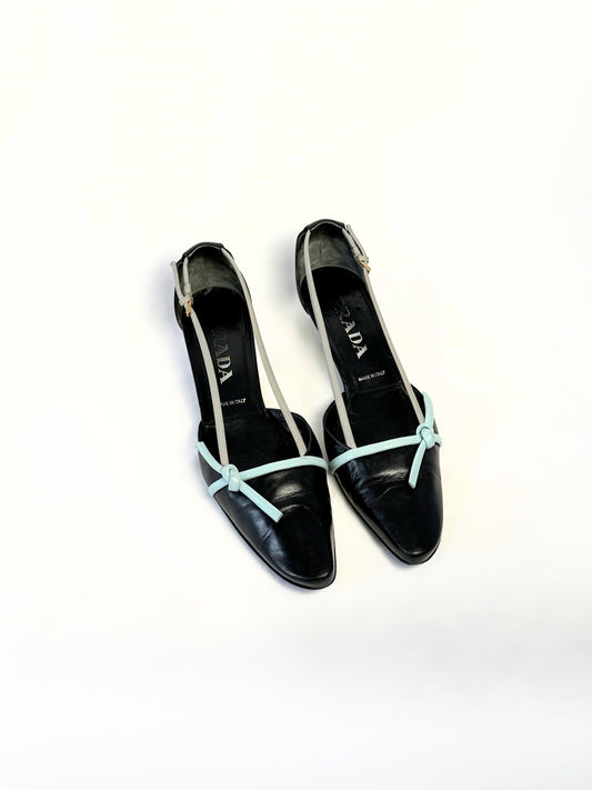 prada slingback heels