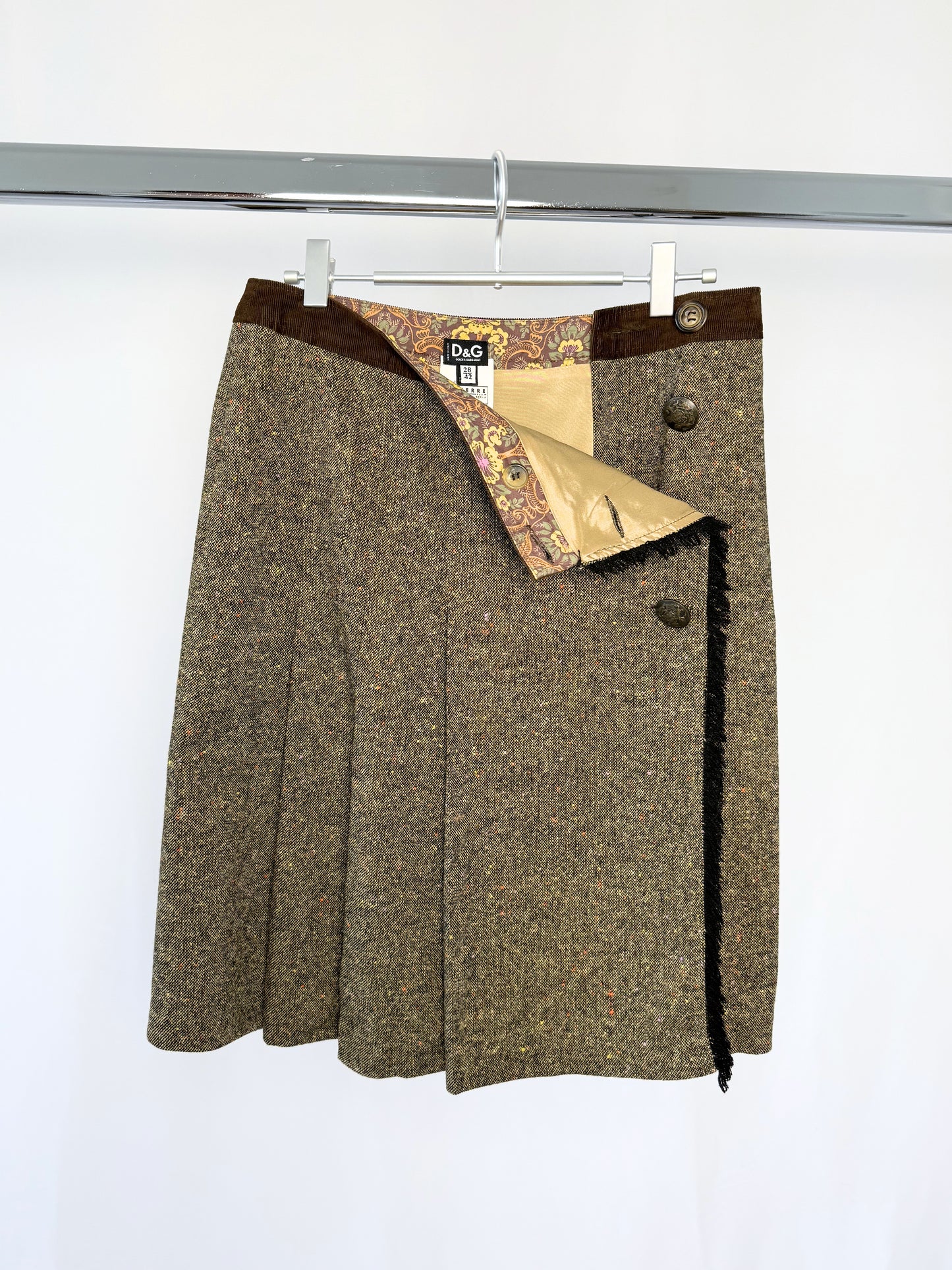 D&G wrap skirt