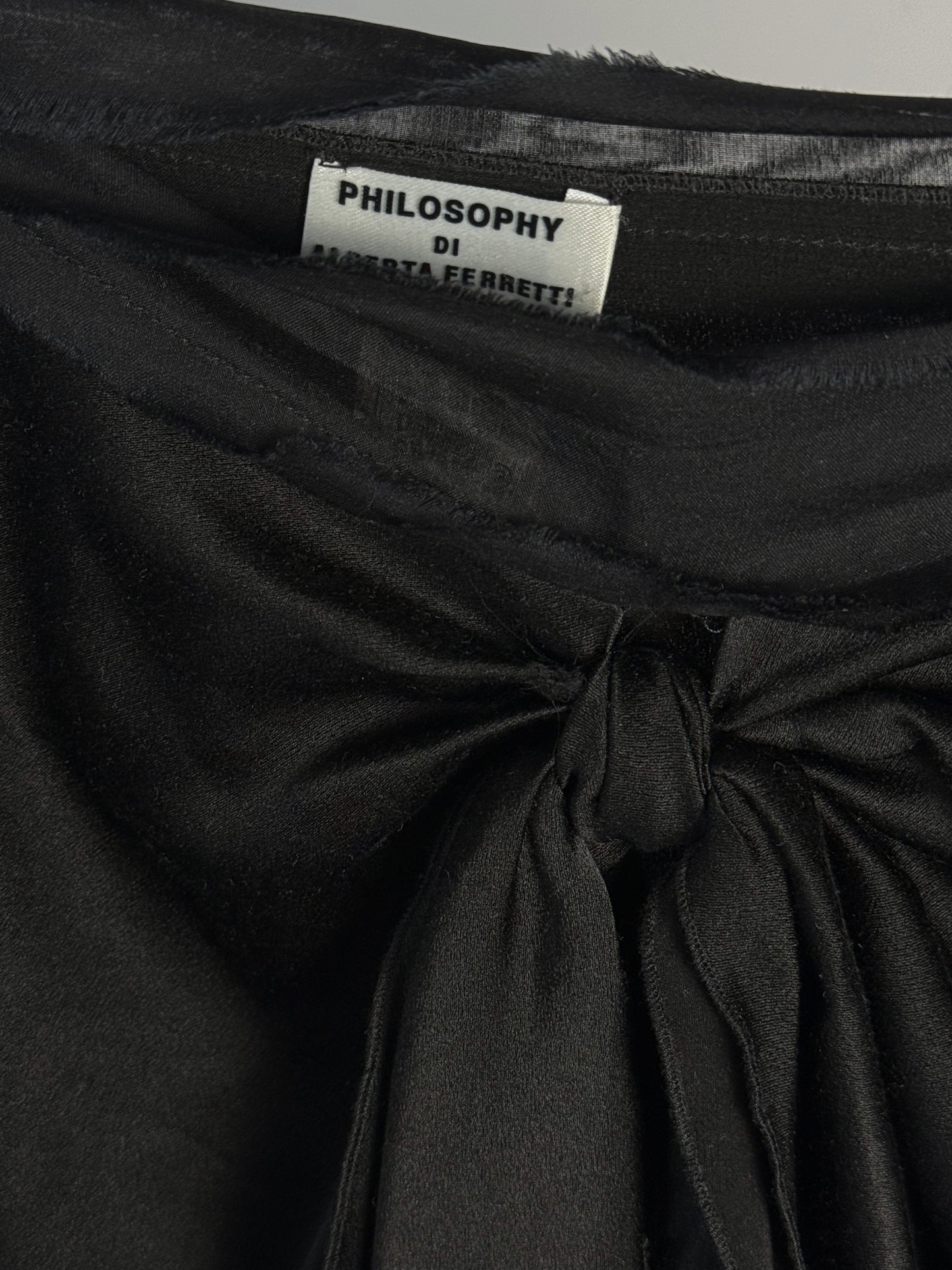 philosophy di alberta ferretti silk skirt