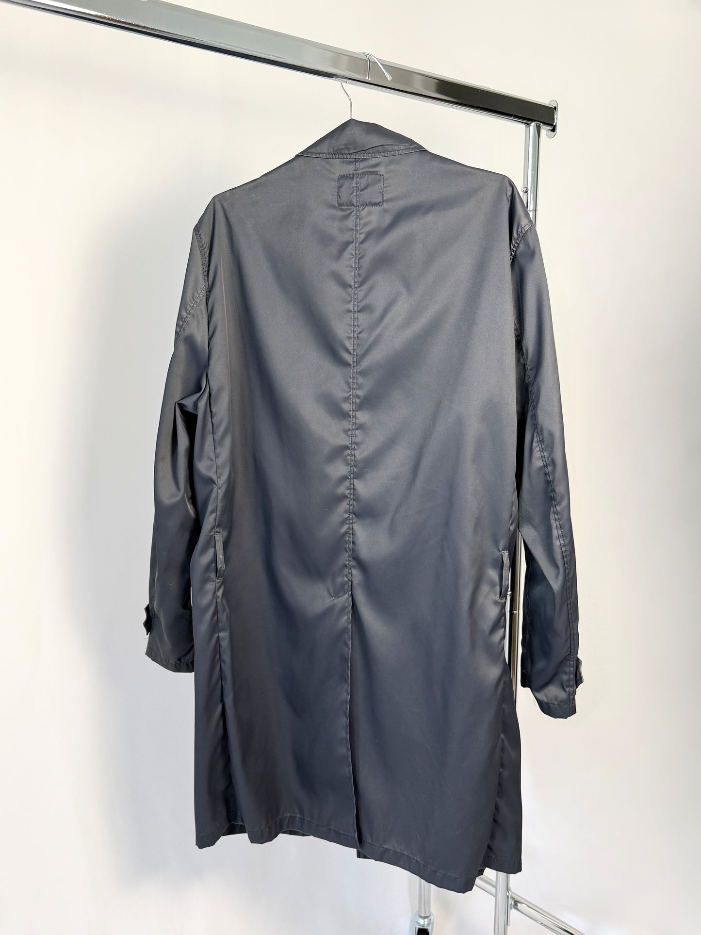 prada nylon trenchcoat