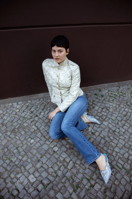 jacquard jacket