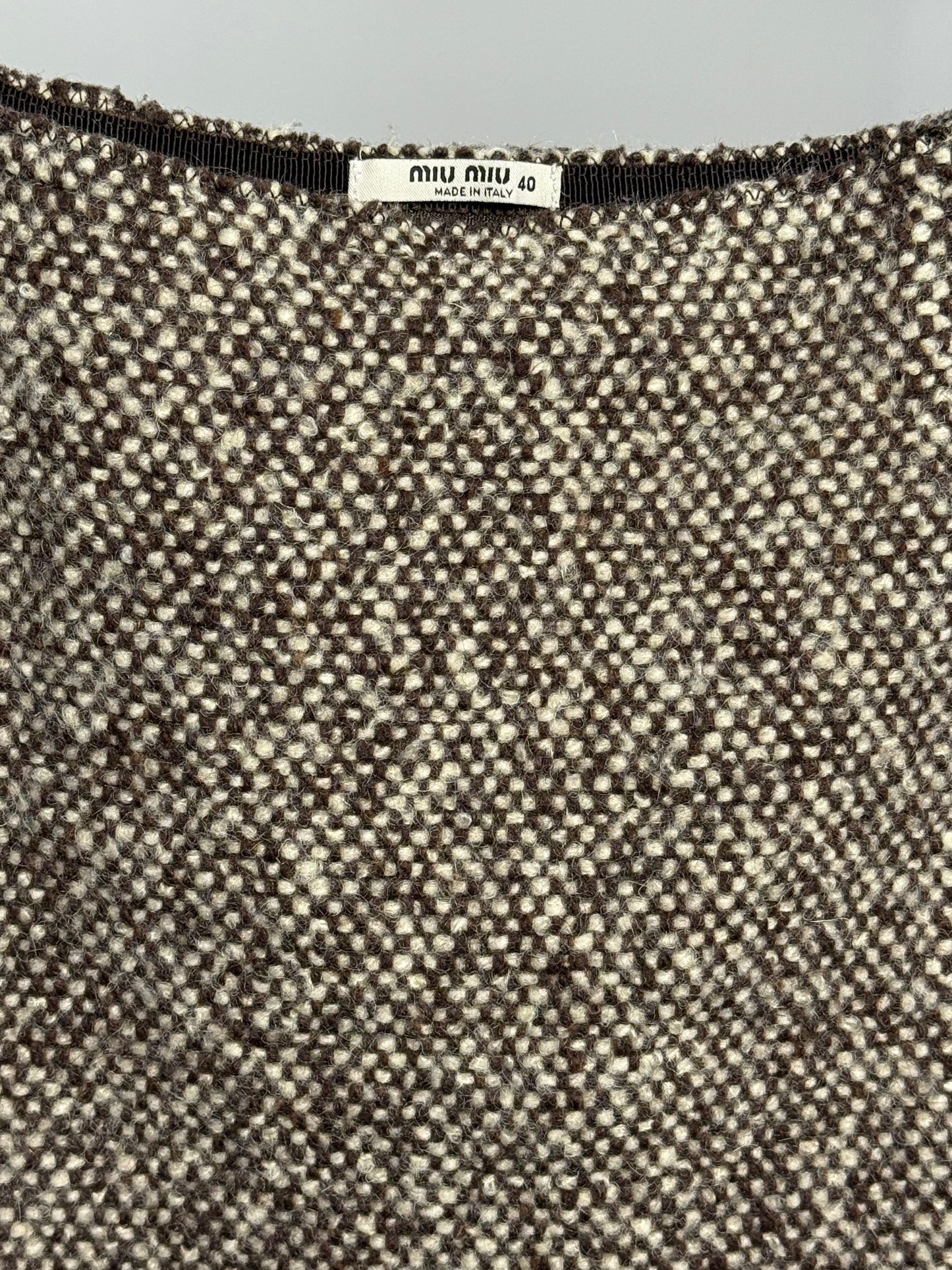 miu miu fw 2005 skirt